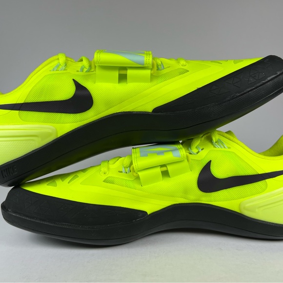 Nike Zoom Rotational 6 Volt Green Black Throwing Shoes - Picture 7 of 11